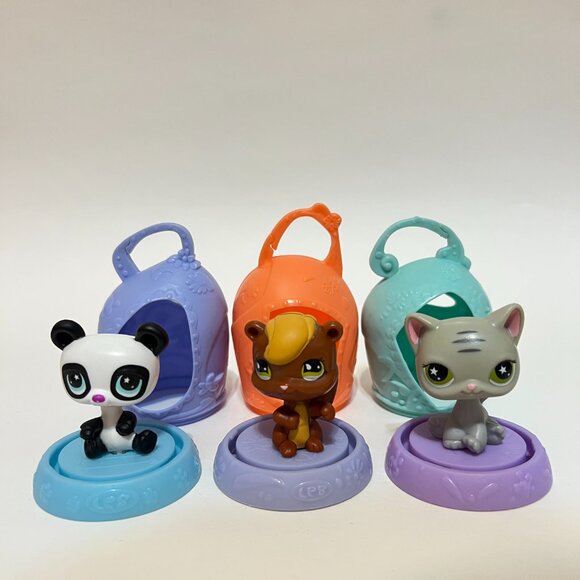Lot of 13 Littlest Pet Shop Mcdonald’s Happy Meal Toys Cats, Dogs, Birds, Panda - Picture 4 of 12